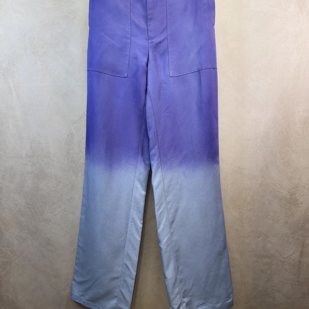 S BOBBLEHAUS UO Exclusive Ombre Tencel Twill Trouser Pant 31” Inseam